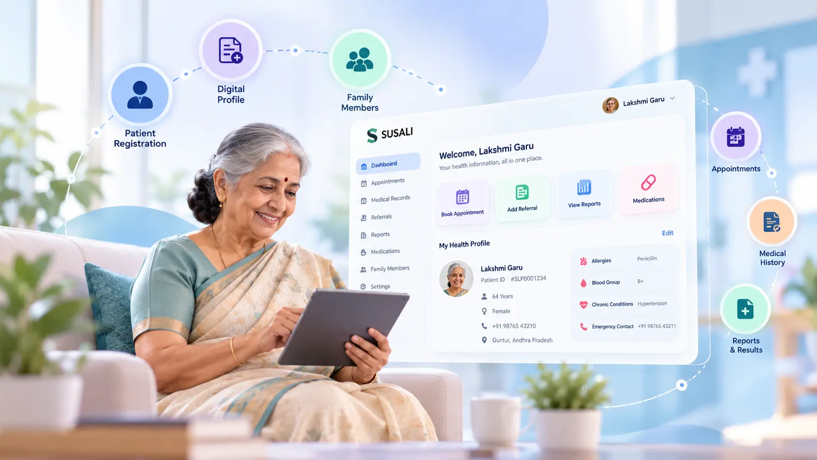 Patient Registration & Digital Profile